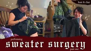 Knitting Slumps, Fixing Finished Objects, & WIP Updates | knit & chat