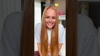 Новый цвет волос ⁉️💜💛💕😳 #shorts
