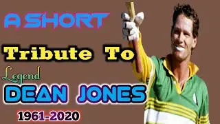 A tribute to legend Dean Jones