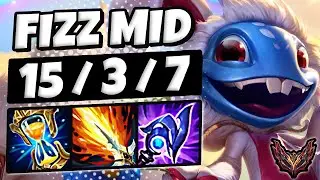Fizz MID vs Akali [ OTP ] Lol Korea Grandmaster Patch 12.23 ✅