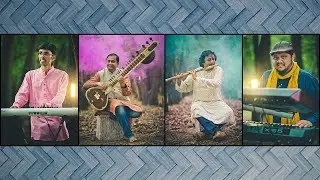 Indian Classical Fusion Music | Play Full | Blend Of Sitar,Tabla, Flute & Keyboard | Ateetam