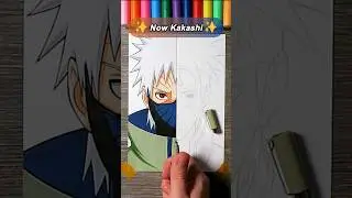 COLOR SWAP 🎨 Obito vs Kakashi | Naruto Shippuden #shorts #obito #kakashi #narutoshippuden