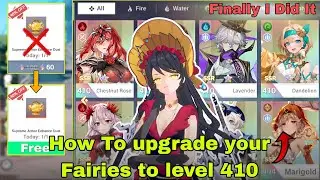 How to upgrade your Fairy to Level 410 🍭✨ | Neverland 🎀✨