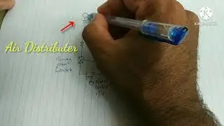 Ship Air Starting Air System Hand Sketch