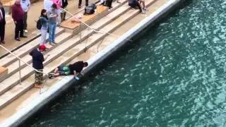 Chicago River Walk Fishing