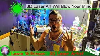3D Laser Art and Laser Animation - By ArgonTV