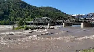 CFNR News Old Skeena Bridge Flooding May 2023