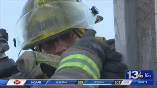 Local firefighters take part in FLAMES course