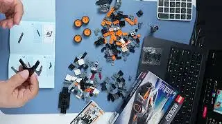 Building LEGO set McLaren Senna