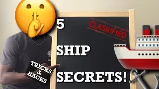 5 Cruise Ship SECRETS, TRICKS & HACKS given by Employee!
