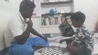 #chess#Dad vs son♟️♟️♟️#சதுரங்கம்#அப்பாவுக்கும் மகனுக்கும் போட்டி வெல்வது யார்? #👍