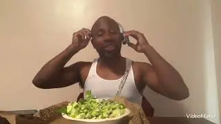 Chipotle Veggie Bowl Mukbang