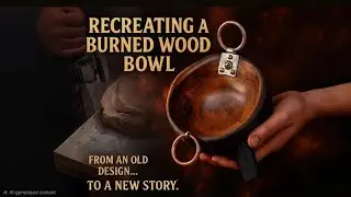 Recreating a Burned Maple Bowl &ndash; Custom Order with Metal Handles | Wood Art Story
