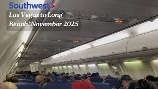 Отчет о поездке с Southwest Airlines | LAS–LGB | Свободная рассадка | Ноябрь 2025 года