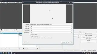 How to record android studio window using OBS studio
