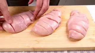 Самая вкусная куриная грудка! Быстрый и доступный  рецепт!