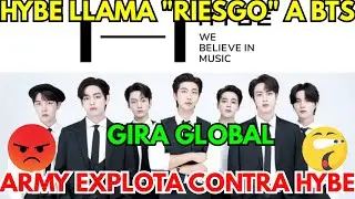 URGENTE🔴&iexcl;HYBE confirma GIRA MUNDIAL de BTS pero su ESTRATEGIA para REEMPLAZARLOS desata IRA MASIVA!🤬