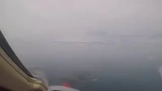 C750 procedure validation flight (windshield view)
