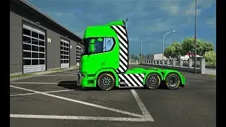 🔴/LETSPLAY/EURO TRUCK CONVOY WITH SWAMP DONKEY