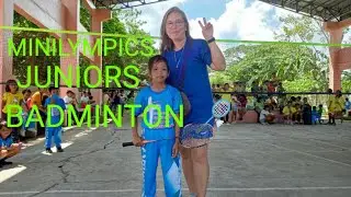 2nd Game ni Ate Sam. Ganda ng Footwork.🏸 #badminton #junior #minilympics #badmintonlover