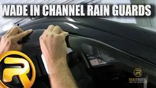 How To Install Wade In Channel Rain Guards