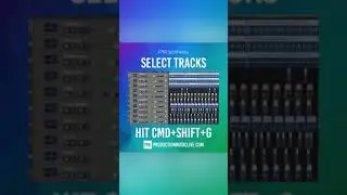 Logic Pro X Tutorial - Compressor on Drum Group #shorts
