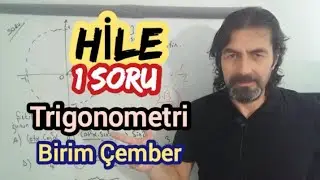 Hile-Kaçış Yok / Birim Çember-Trigonometri #ayt #matematik
