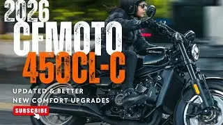 CFMoto 450CL-C 2026: цена, новые цвета, новые функции, характеристики, наличие.