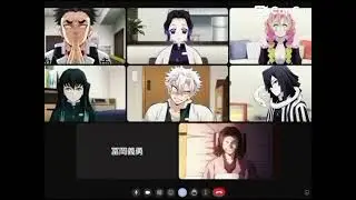 Voice chat with Hashira and tanjiro