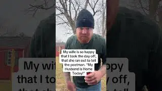 He is home today 