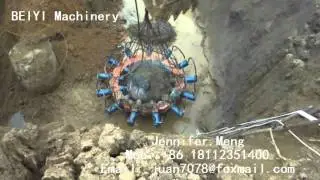 hydraulic pile breaker , pile crusher , pile head cutter