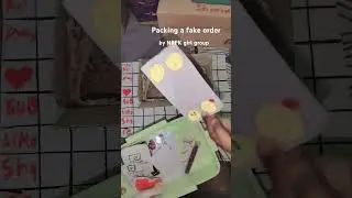 ℕℝ𝔽𝕂 𝕘𝕚𝕣𝕝 𝕘𝕣𝕠𝕦𝕡 packing a fake order 💙💜❤️