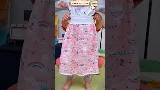 Fed Up with Nighttime Bed-Wetting? Meet Our Anti Bed Wetting Washable Diaper Skirt Potty Train!