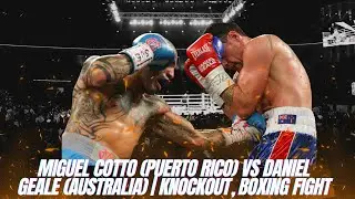 Brutal Knockout! Miguel Cotto vs Daniel Geale Fight Highlights | Boxing HD
