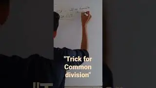 #Trick to find HCF and LCM with common division #HCF #LCM #Common_Division #short_tricks_maths #mtf
