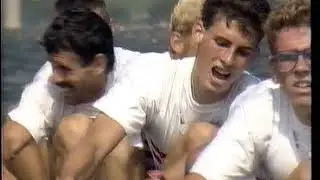 Rowing World Championships Vienna 1991, Sunday's Finals Race 04, Men's Lightweight Eight LM8+