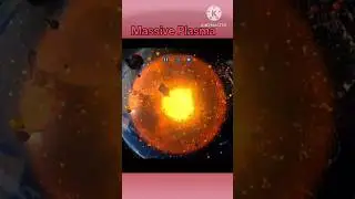 Massive Plasma Ray vs Earth 😱🔥 | Solar Smash #Shorts
