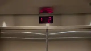 Epic Motor! Schindler MT 300A Hydraulic Elevator at JCPenney Dayton Mall - Dayton, OH