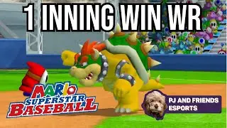 Mario Superstar Baseball Speedrun: 1 Inning Win 0:46  [WR]