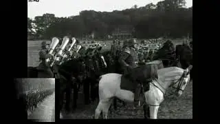 (1927) Part of a parade of German Cavalry