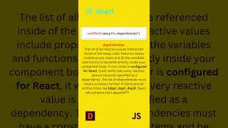 useEffect Hook | React | Javascript #reactjs #react #javascript #technology #js #learning #tech