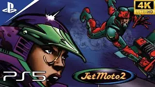 Jet Moto 2 (PS1) PS5 Gameplay