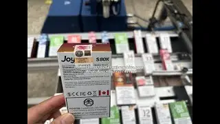 CX-RT Double Head High Speed Tax stamp labeling machine丨vape boxes tax stamp labeling machine