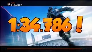 Black Ops 3 Freerun Alpha 1:34.786!!! WORLD RECORD!!!!!!