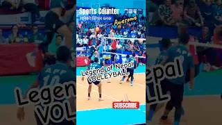 🔥Nepal🏐 Legend of Nepal VOLLEYBALL/ #baglungvolleyballmedia #sportscounter #ktmvolleyball #shorts