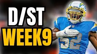 Top 3 D/ST Streamers + MUST Start Week 9 Rankings and Tiers List