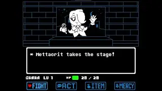 TS!Underswap(demo) Mettacrit Boss Fight (Pacifist)
