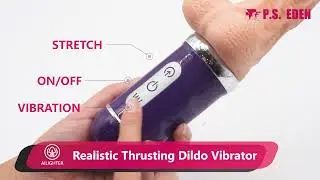 AILIGHTER 7&rdquo; Realistic Dildo 10 Vibration & 3 Thrusting Functions
