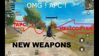 HELICOPTER IN PUBG | PAYLOAD MOD RELEASED | APC AND NEW WEAPONS , RTX MUGHAL GAMES