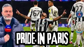 PSG just CANNOT beat Newcastle! Even with 12 men! A HUGE night for Willock & Ramsay in City of Love